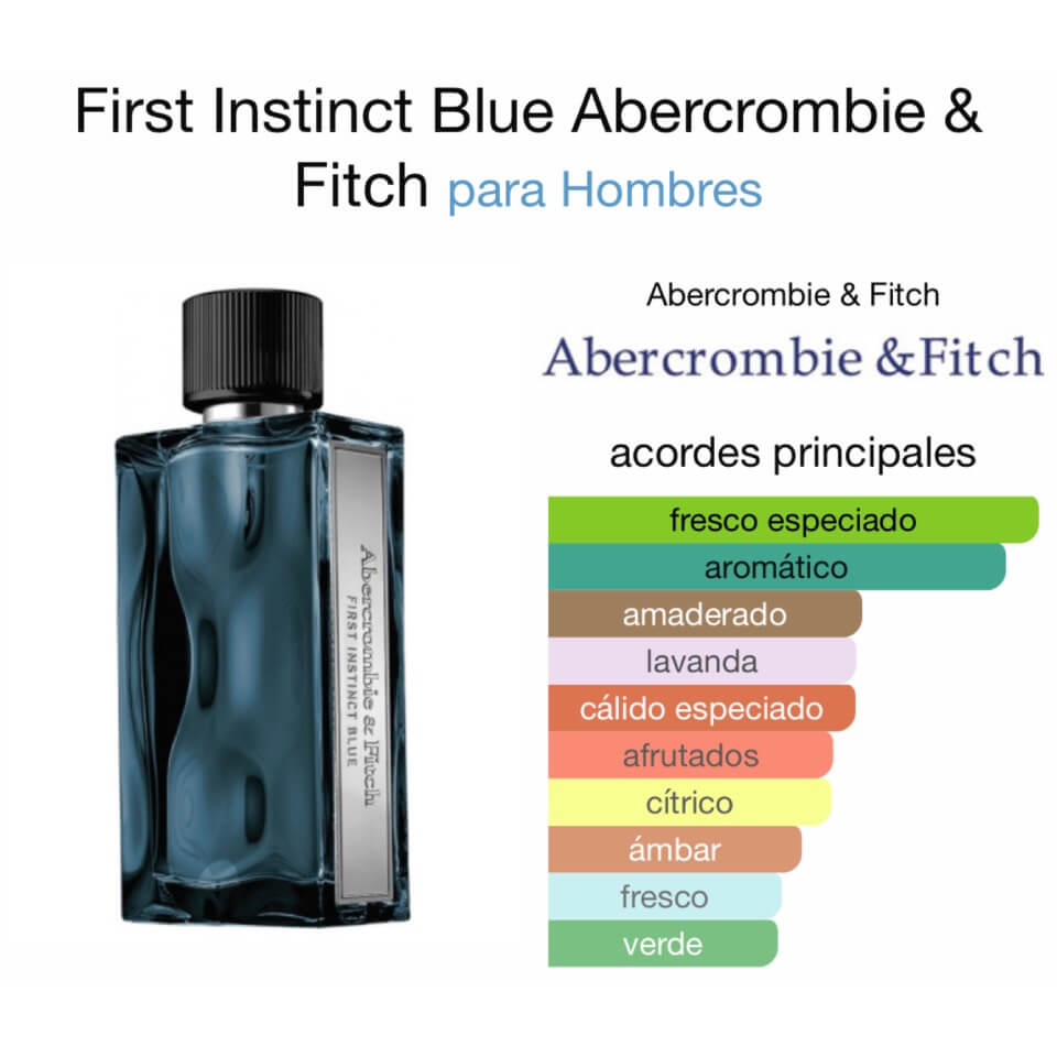 Abercrombie & Fitch First Instinct Blue 100 ml - Imagen 2