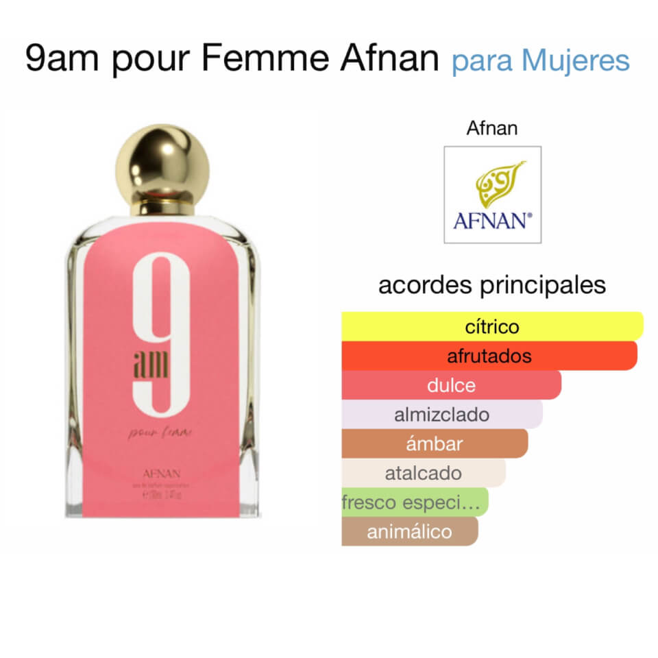 Afnan 9am pour Femme Eau de Parfum 100 ml - Imagen 2