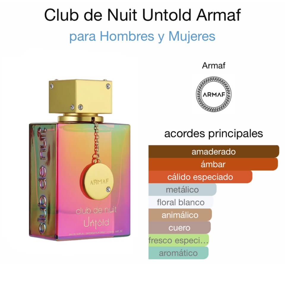 Armaf Club de Nuit Untold Eau de Parfum 105 ml - Imagen 2