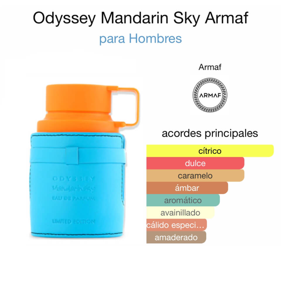 Armaf Odyssey Mandarin Sky Eau de Parfum 100 ml - Imagen 2