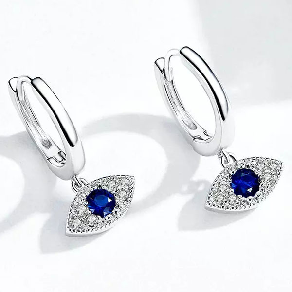 Aretes Nazar Brillante - Imagen 2