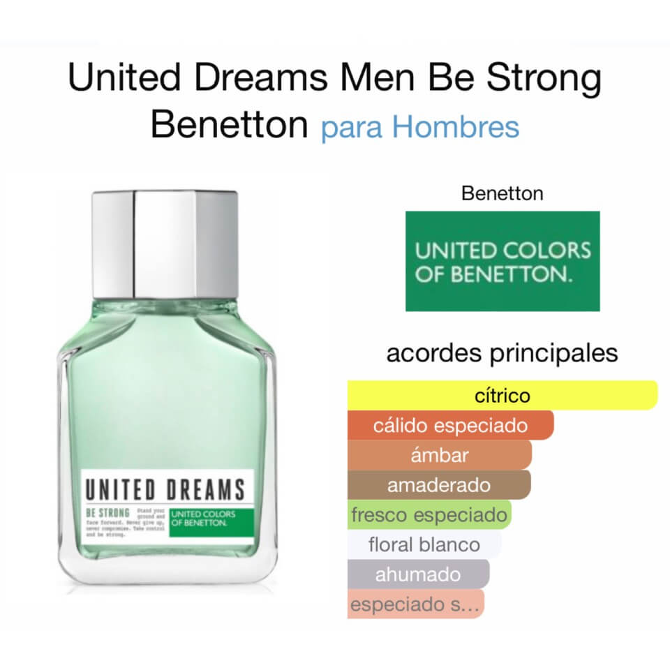 Benetton United Dreams Men Be Strong 100 ml - Imagen 2