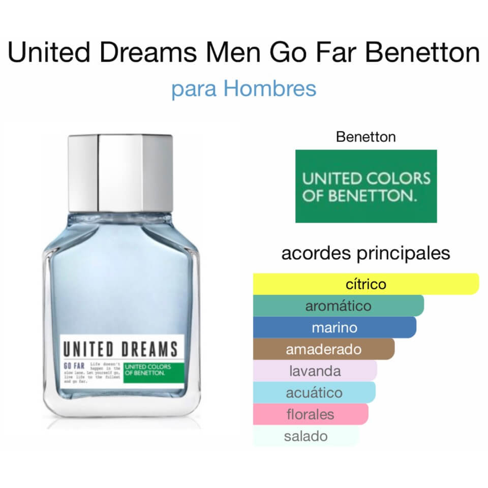 Benetton United Dreams Men Go Far 100 ml - Imagen 2