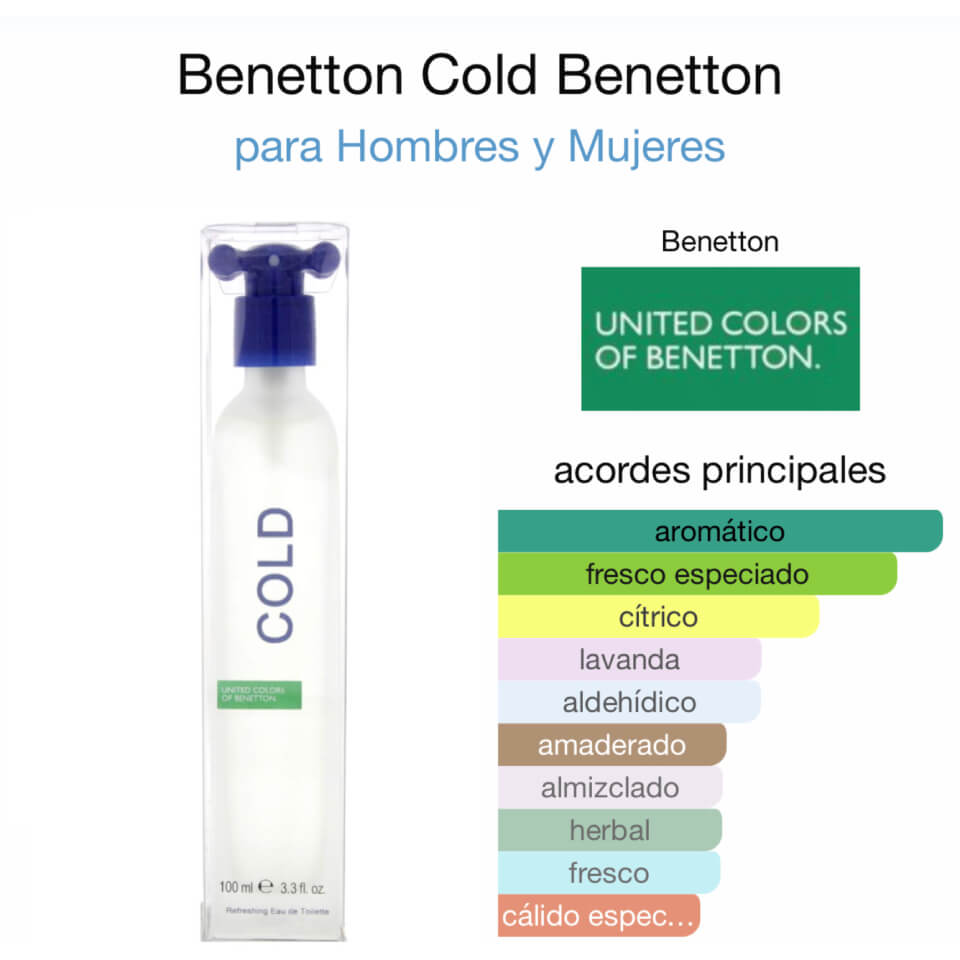 Benetton Cold 100 ml - Imagen 2