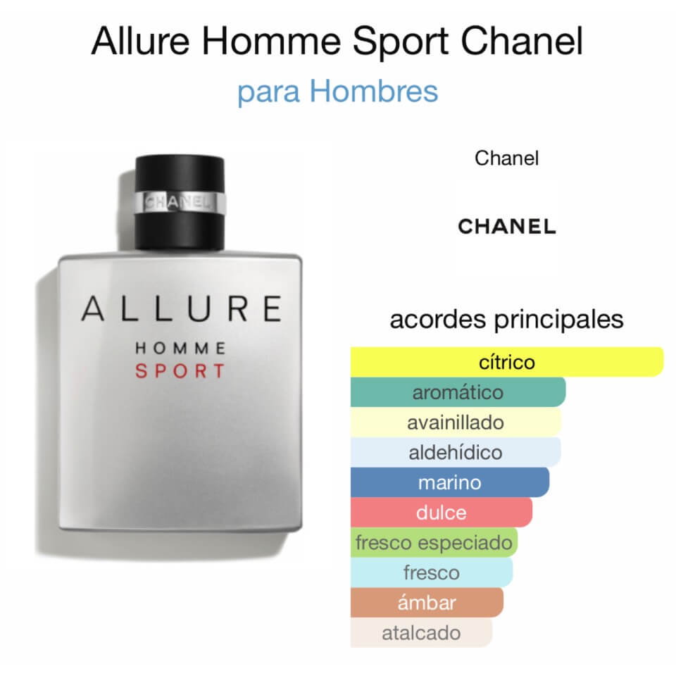 Chanel Allure Homme Sport 100 ml - Imagen 2