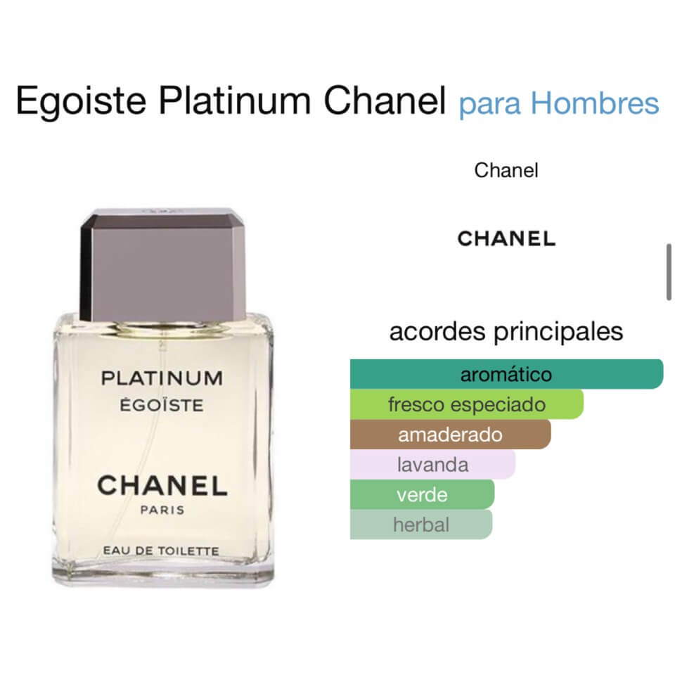 Chanel Platinum Égoïste 100 ml - Imagen 2