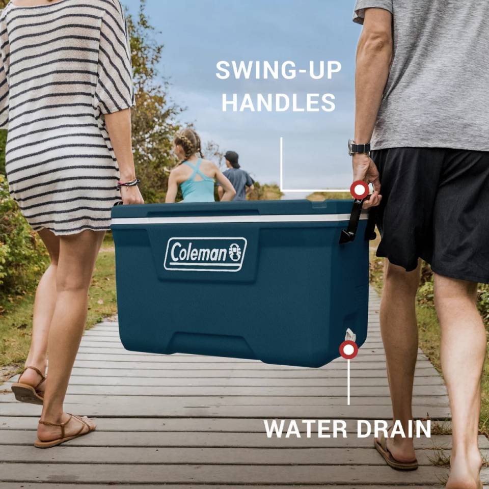 Coleman Hielera 316 Series - 70 Qt - Azul - Imagen 4
