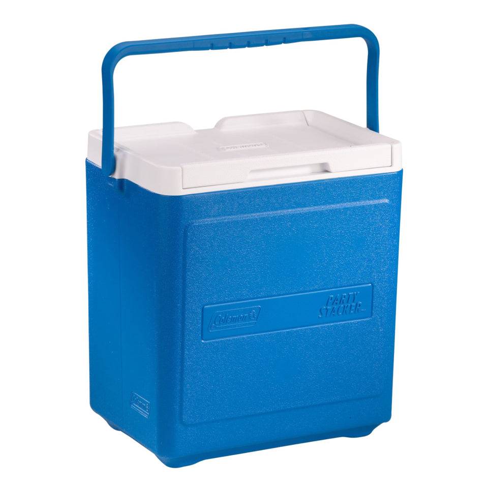 Coleman Hielera Apilable Party Stacker 20 latas - 18Qt - Azul