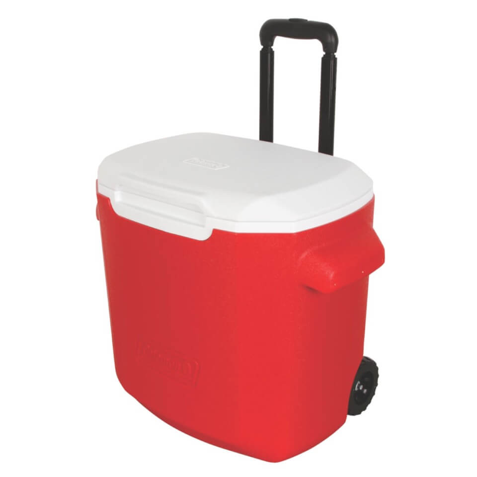 Coleman Hielera con ruedas Performance - 28Qt - Roja - Imagen 2