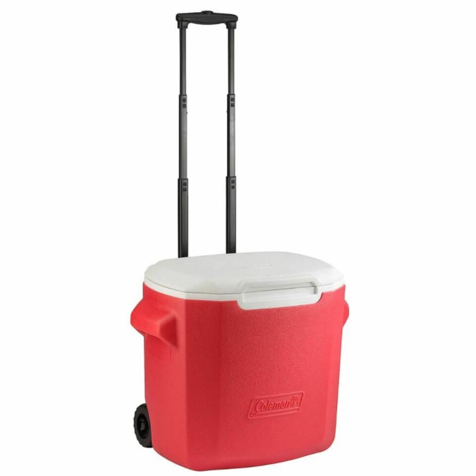 Coleman Hielera con ruedas Performance - 28Qt - Roja - Imagen 3
