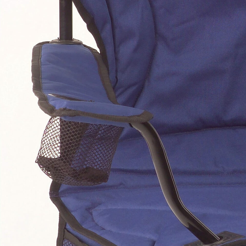 Coleman Silla con hielera Quad - Azul - Imagen 2