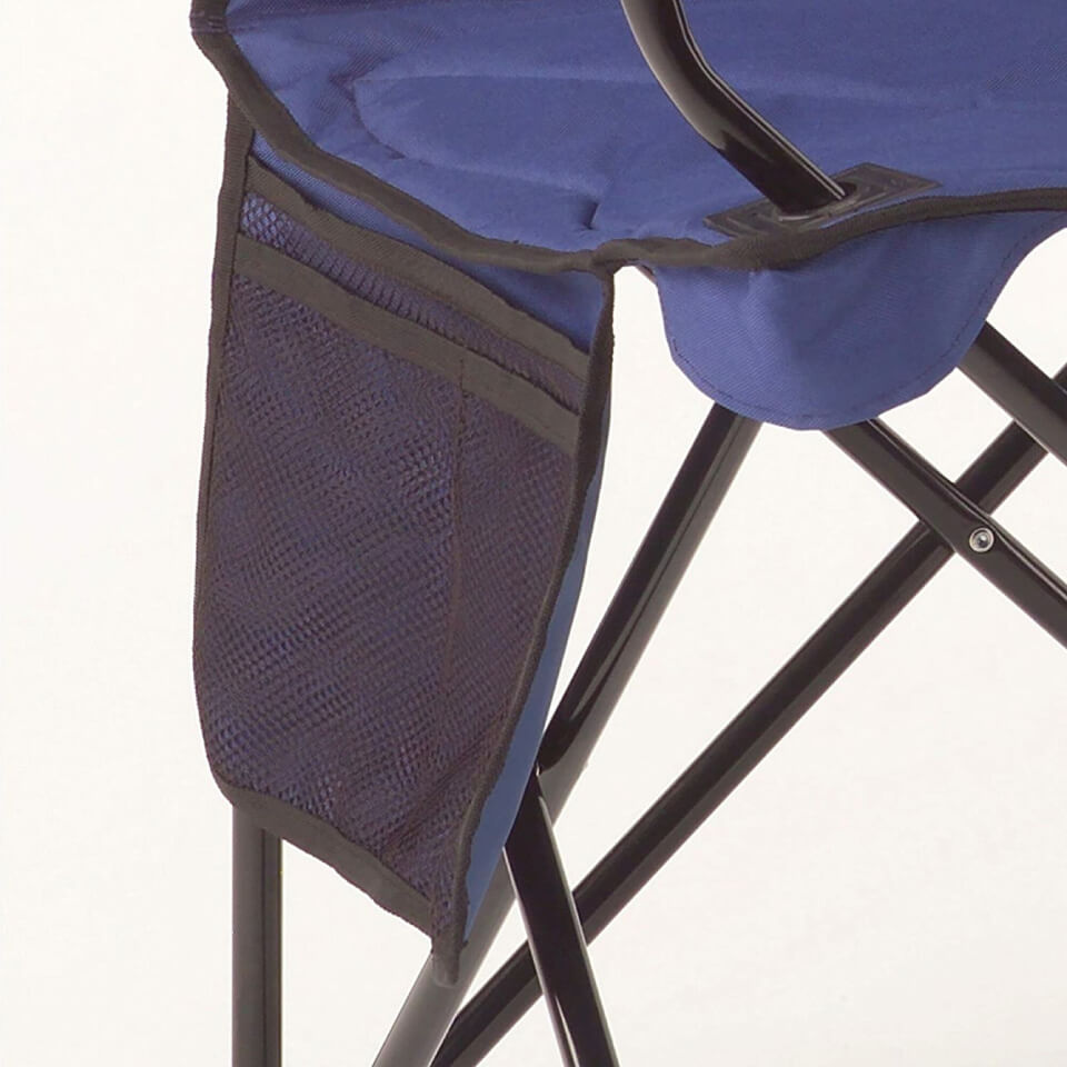 Coleman Silla con hielera Quad - Azul - Imagen 3