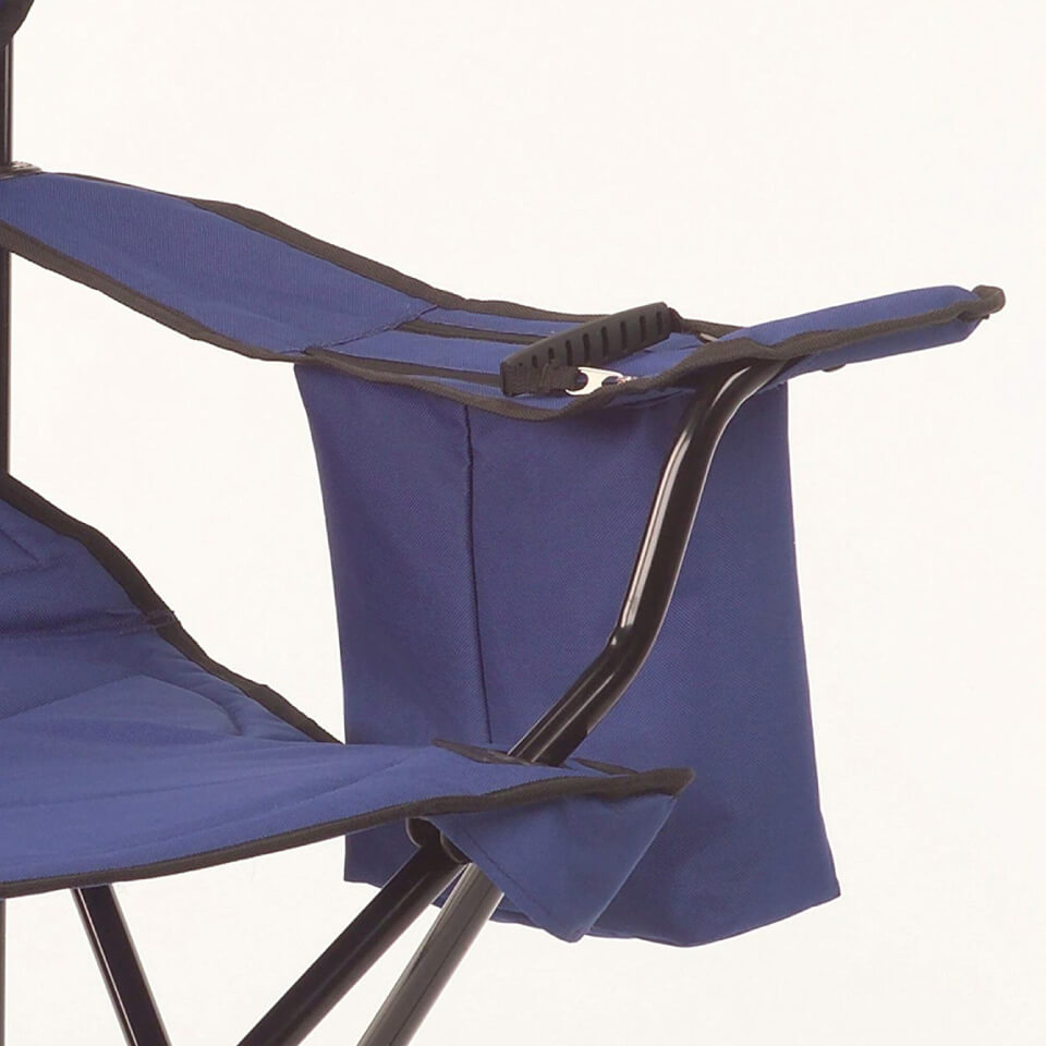 Coleman Silla con hielera Quad - Azul - Imagen 4