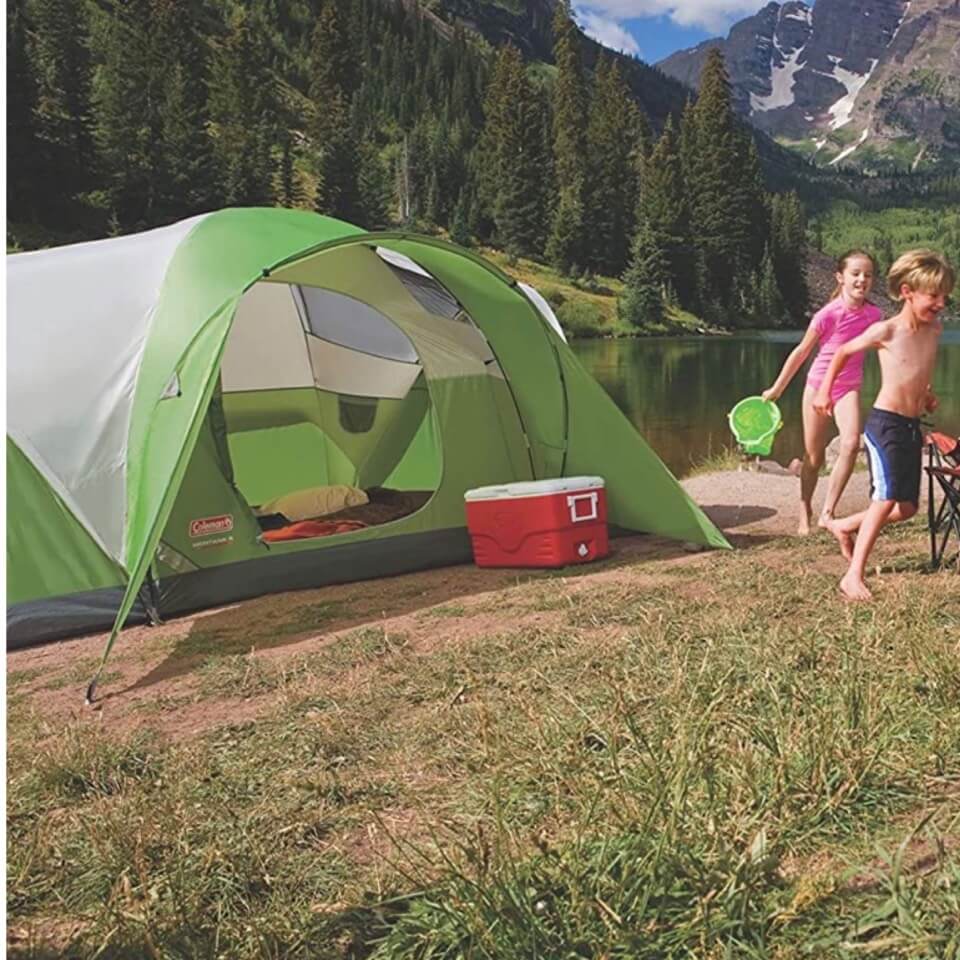 Coleman Tienda de campaña con toldo extendido Montana - 6 personas - Imagen 8