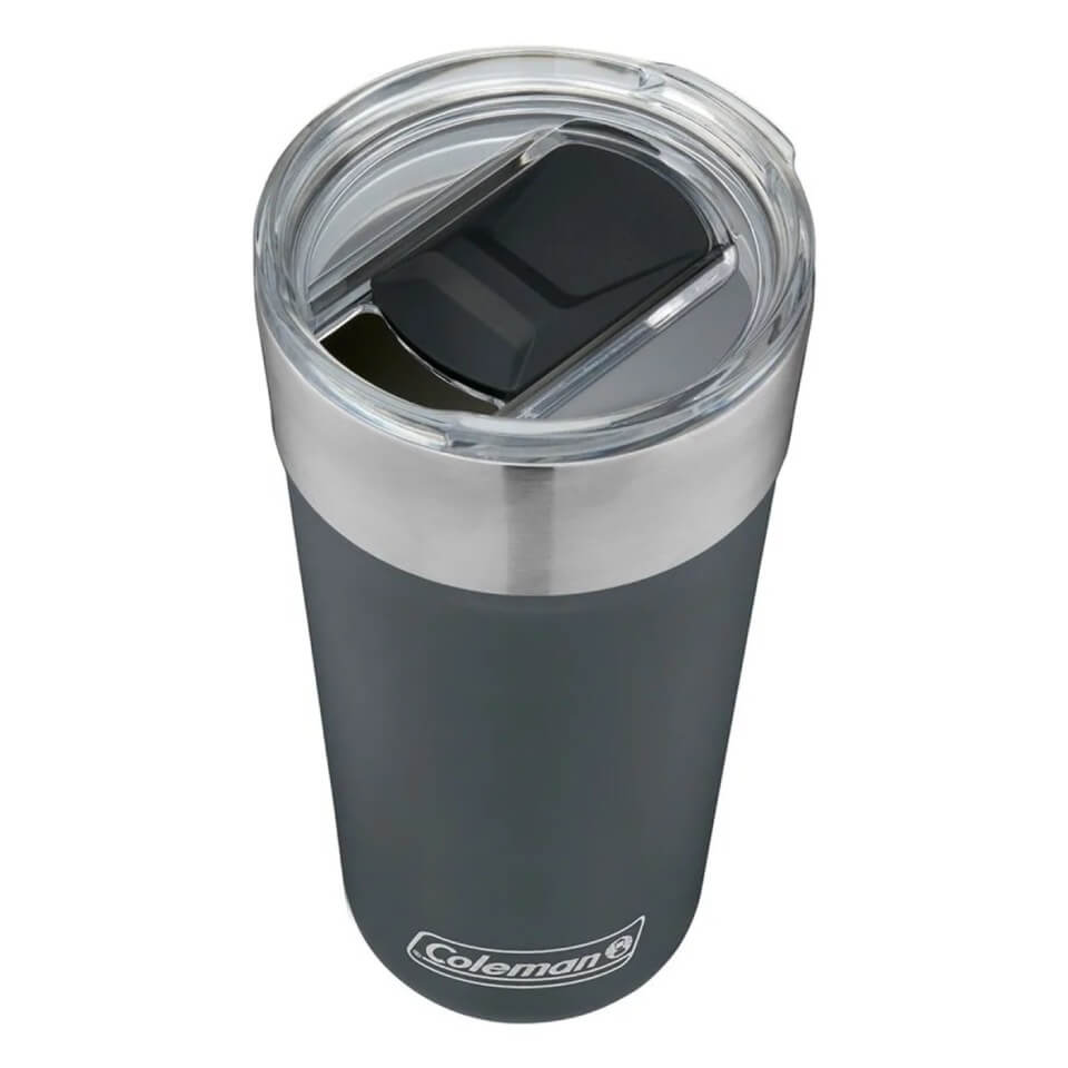 Coleman Vaso térmico de acero inoxidable Brew - 20 onzas - Gris - Imagen 2