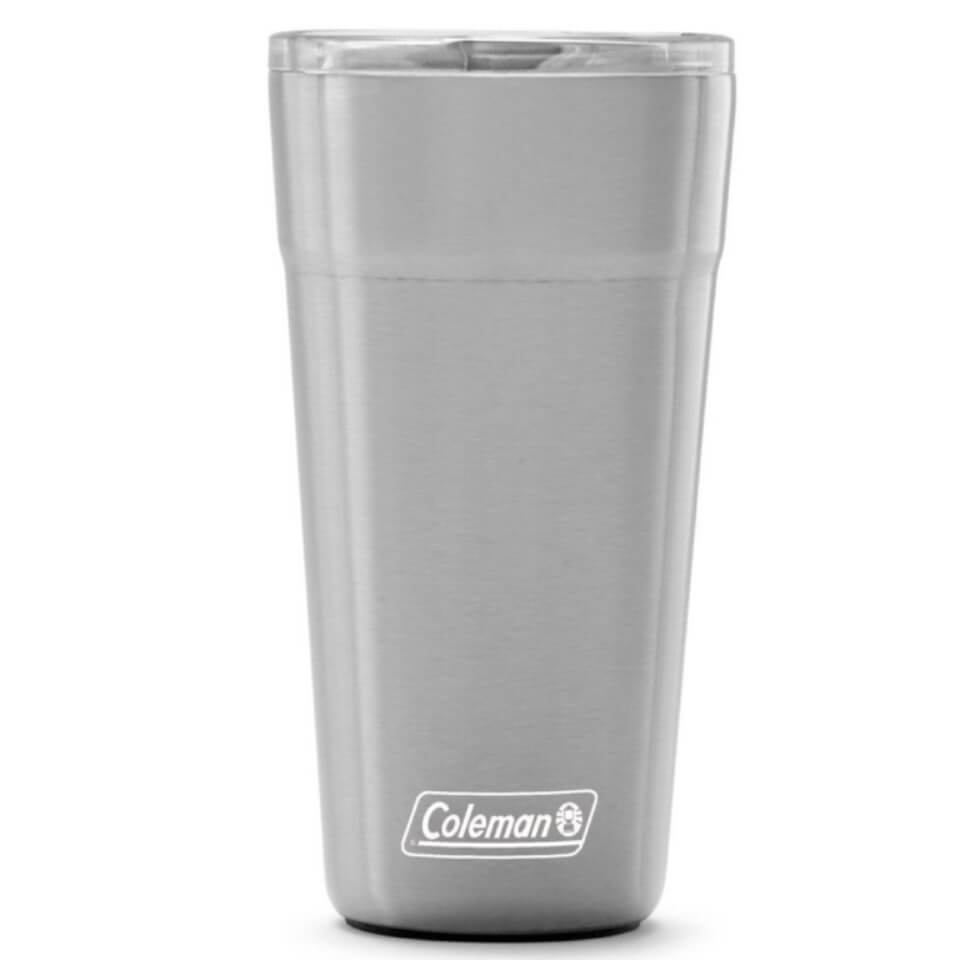 Coleman Vaso térmico de acero inoxidable Brew – 20 onzas – Acero