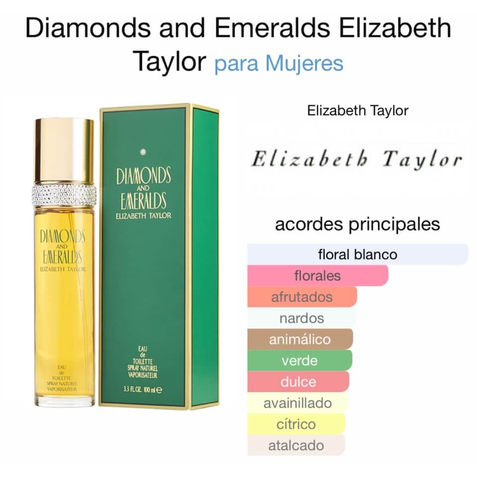 Elizabeth Taylor Diamonds and Emeralds 100 ml - Imagen 2