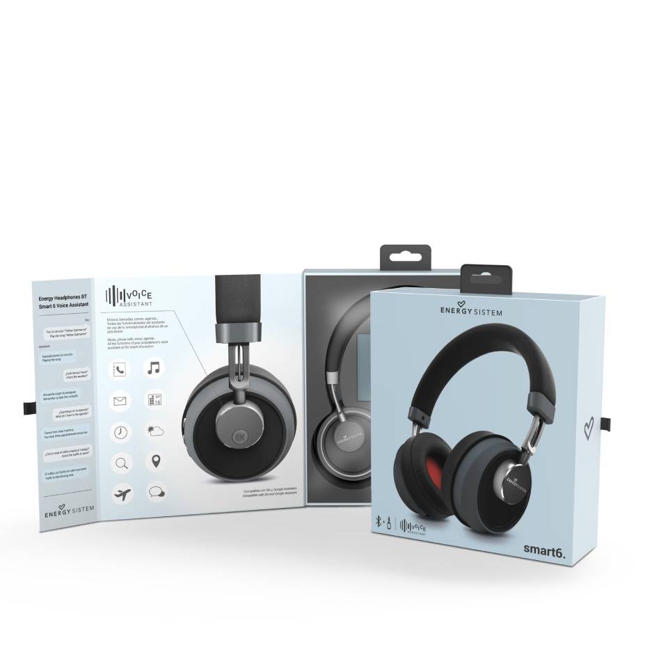 Energy Sistem Audífonos Smart 6 Titanium - Imagen 6