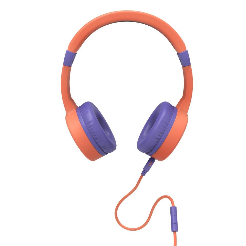 Energy Sistem Audífonos de diadema Lol&Roll Pop para Niños - Naranja - Imagen 2