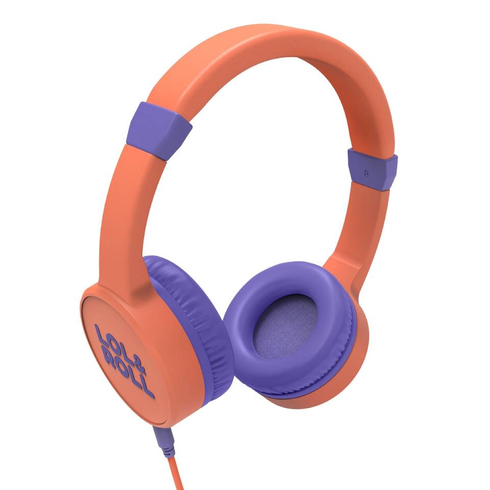 Energy Sistem Audífonos de diadema Lol&Roll Pop para Niños - Naranja - Imagen 3
