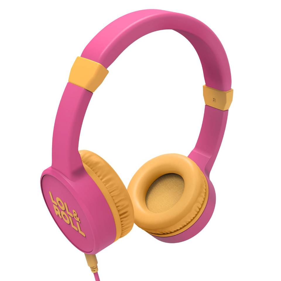Energy Sistem Audífonos de diadema Lol&Roll Pop para Niños - Rosado - Imagen 2