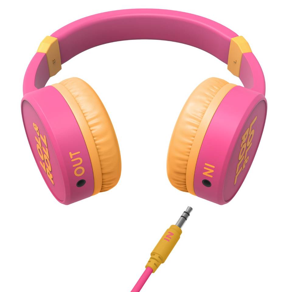 Energy Sistem Audífonos de diadema Lol&Roll Pop para Niños - Rosado - Imagen 4