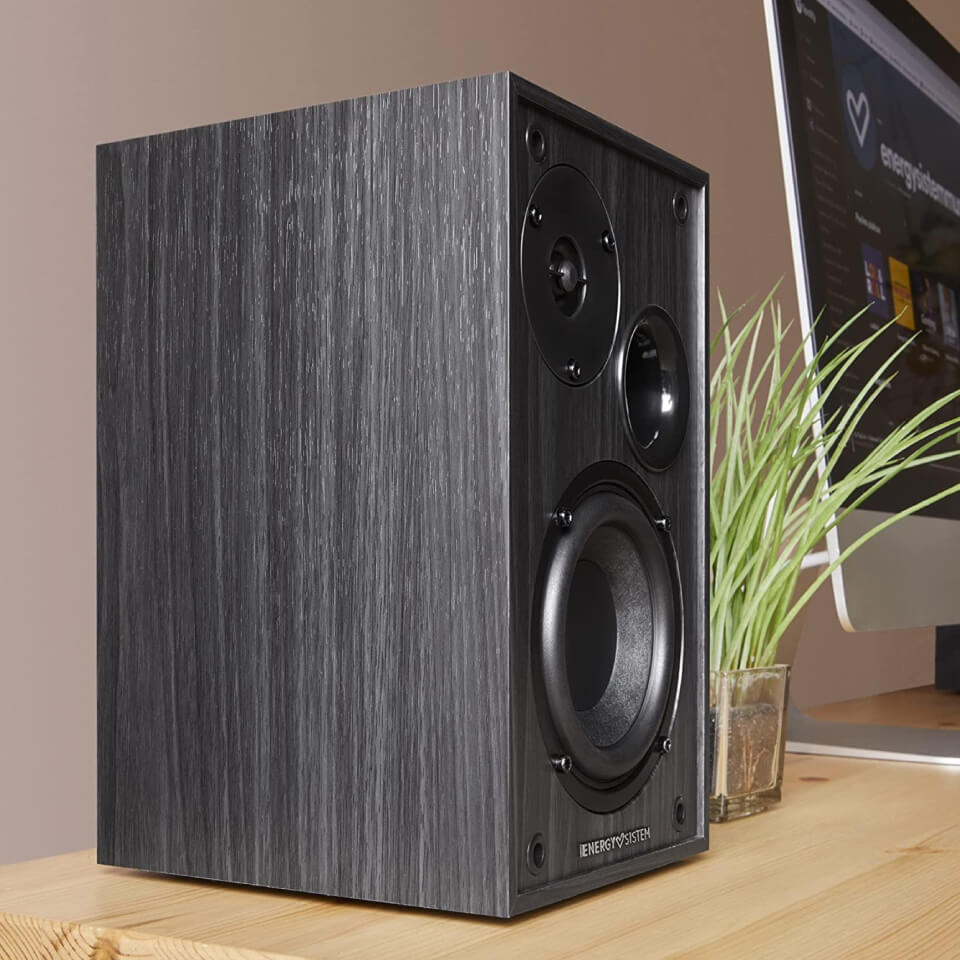 Energy Sistem Parlantes bluetooth Studio Monitor 2 - Negro/Gris - Imagen 6