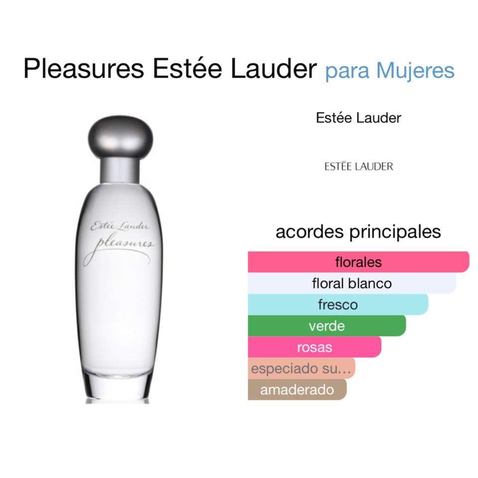 Estēe Lauder perfume Pleasures Eau de Parfum para mujer 100 ml - Imagen 2