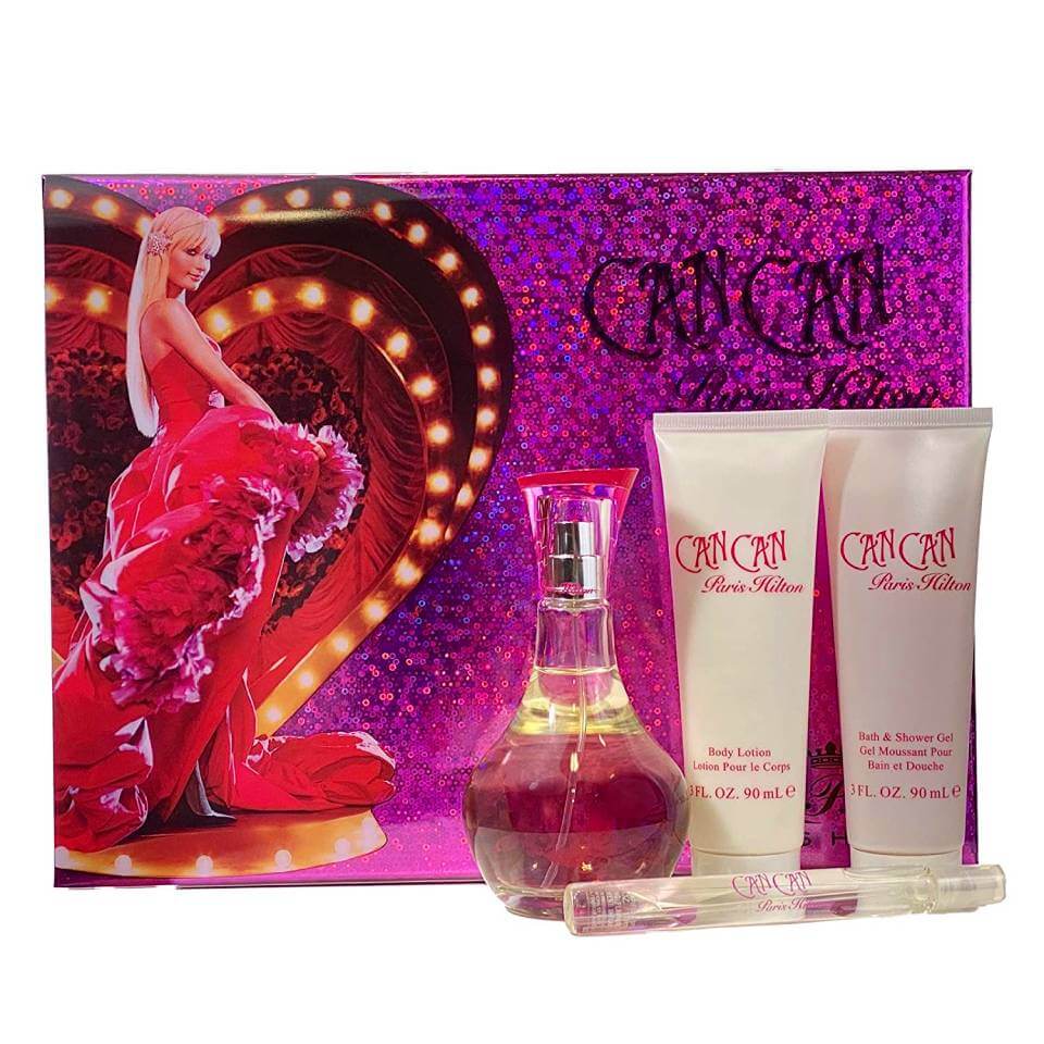 Estuche Paris Hilton Can Can Eau de Parfum ( 4 PIEZAS )