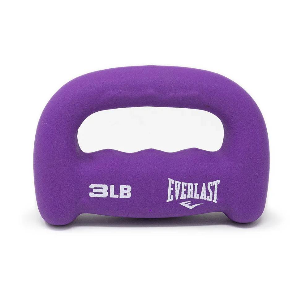 Everlast Mancuernas Ergonómicas para Ejercicios 6 LB - Imagen 2