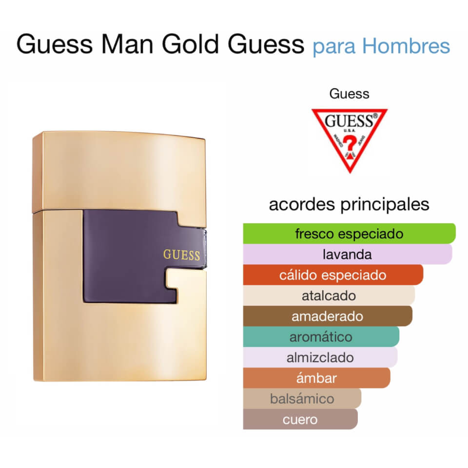 Guess Man Gold 75 ml - Imagen 2