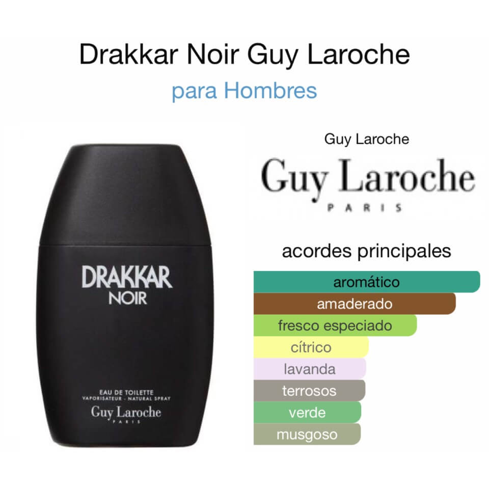 Guy Laroche Drakkar Noir 200 ml - Imagen 2