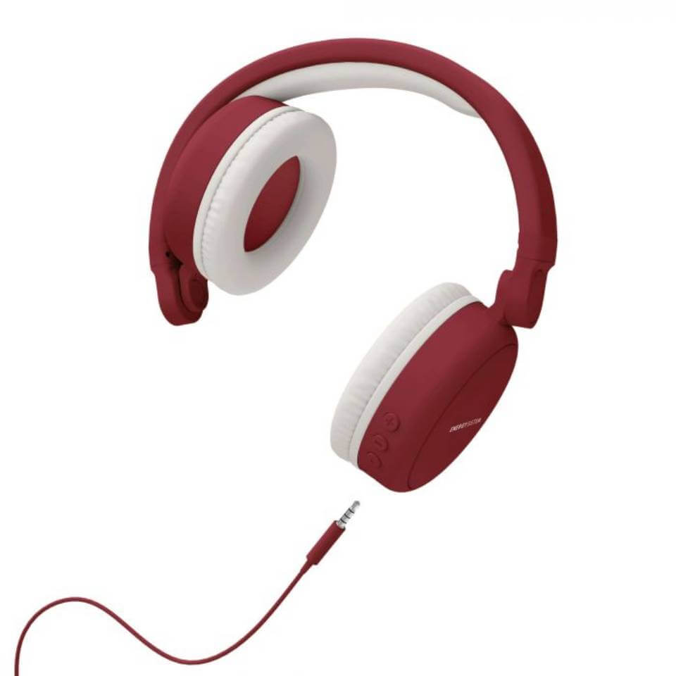 Energy Sistem Audífonos Headphones 2 Bluetooth Rojo - Imagen 2