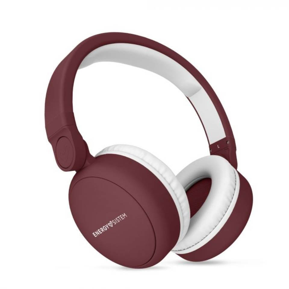 Energy Sistem Audífonos Headphones 2 Bluetooth Rojo
