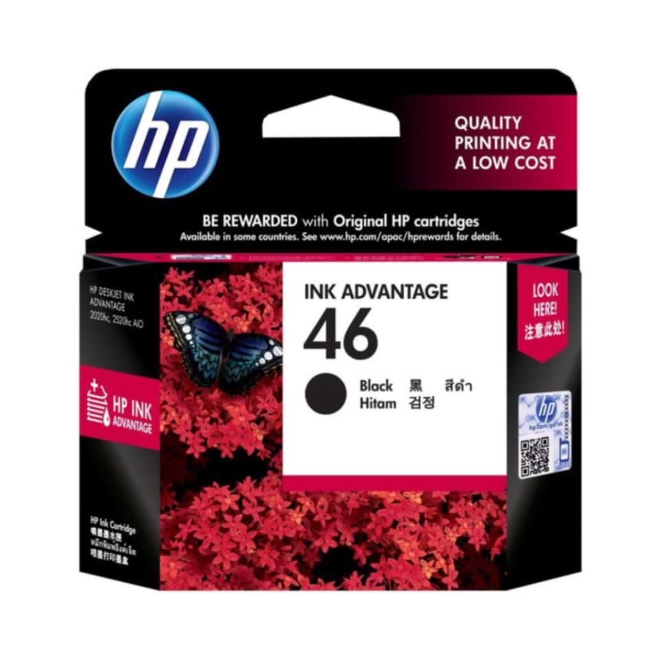 HP 46 Cartucho de tinta - Negro