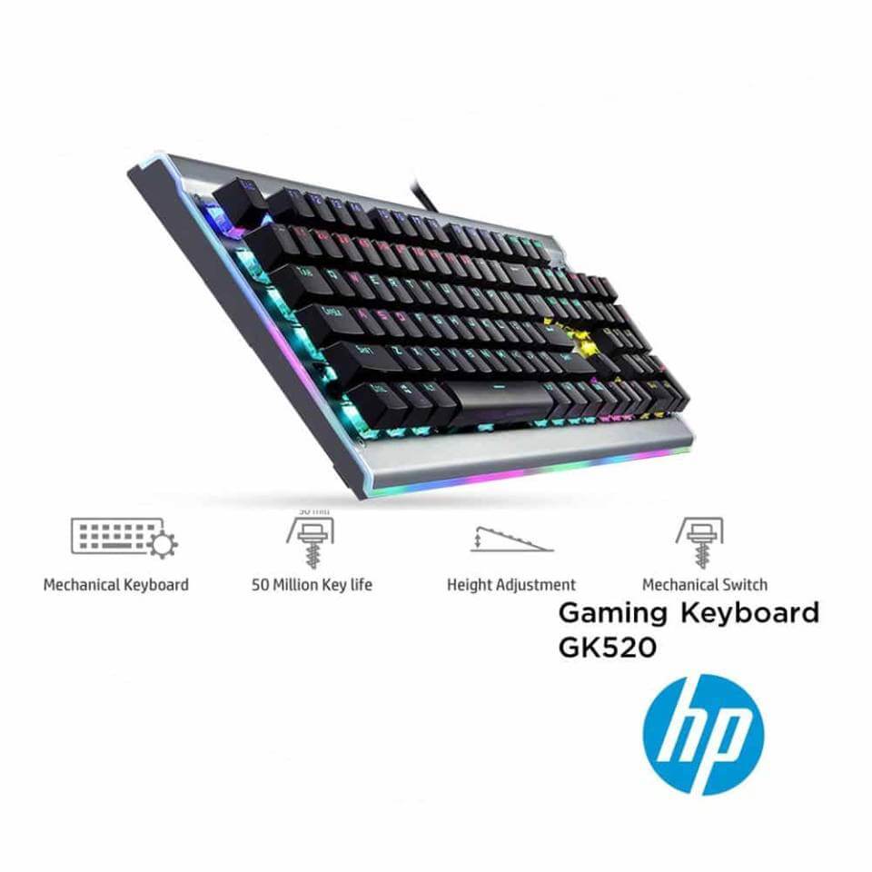 HP Teclado Gaming Mecánico GK520 - Imagen 4