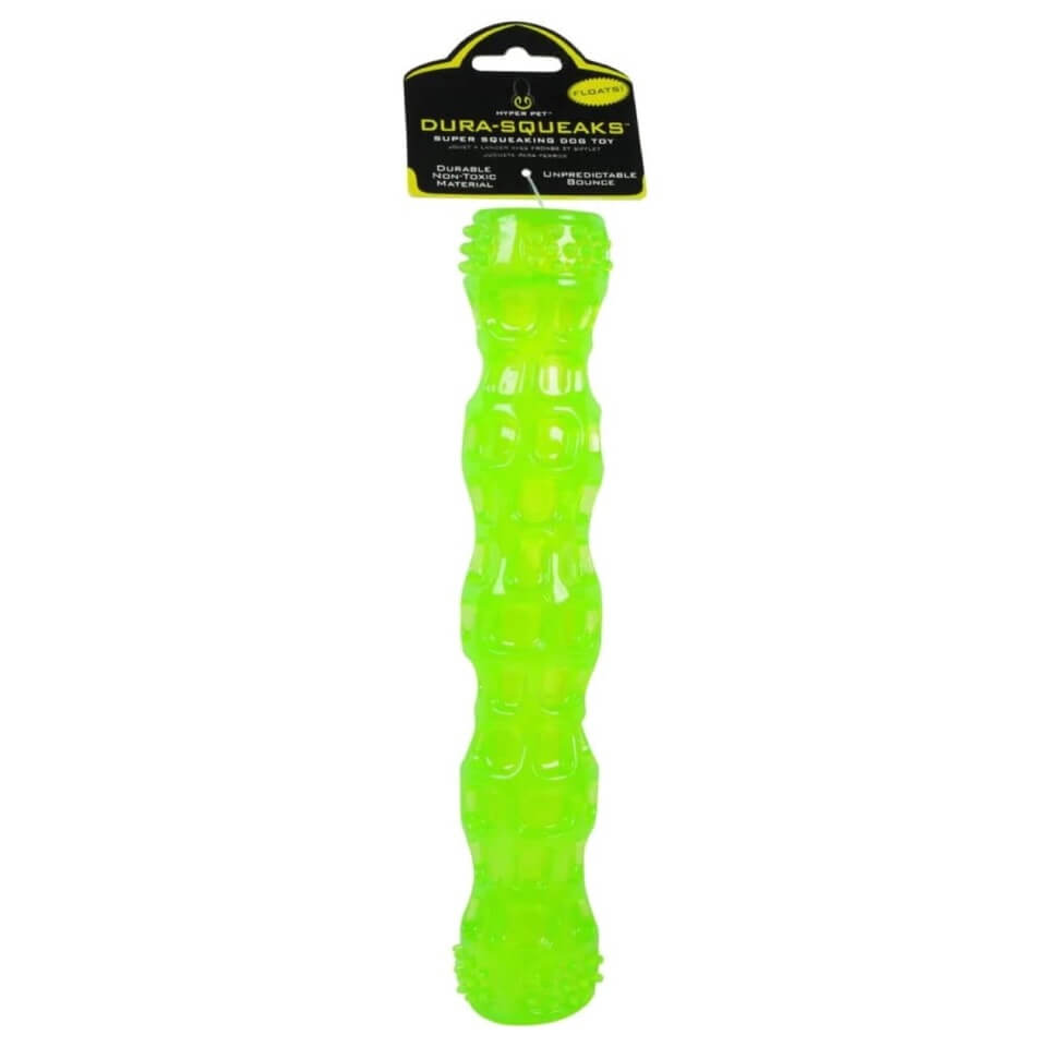 HYPER PET Juguete para perro Dura-Squeaks Stick Large