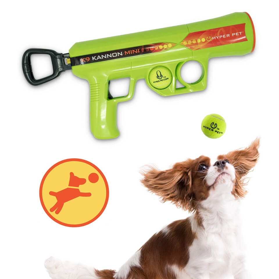 HYPER PET Lanzador de pelotas de tenis K9K2 Kannon Mini