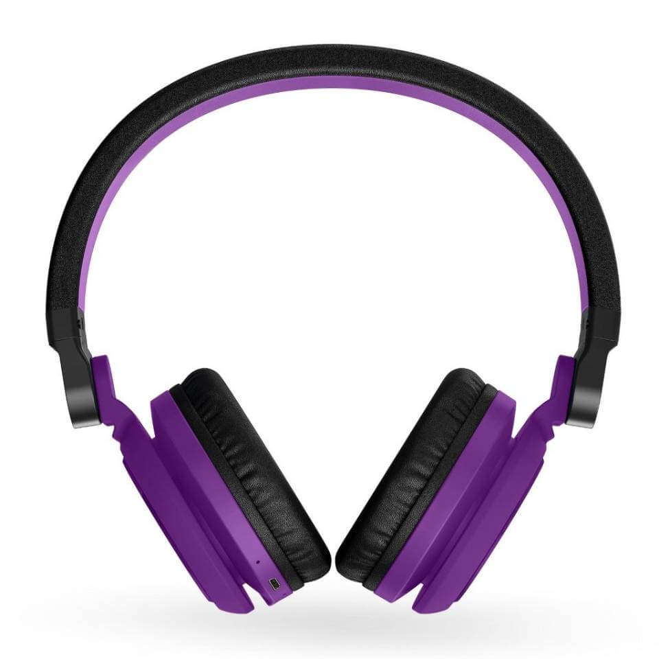 Energy Sistem Audífonos BT Urban 2 Radio - Morado - Imagen 2