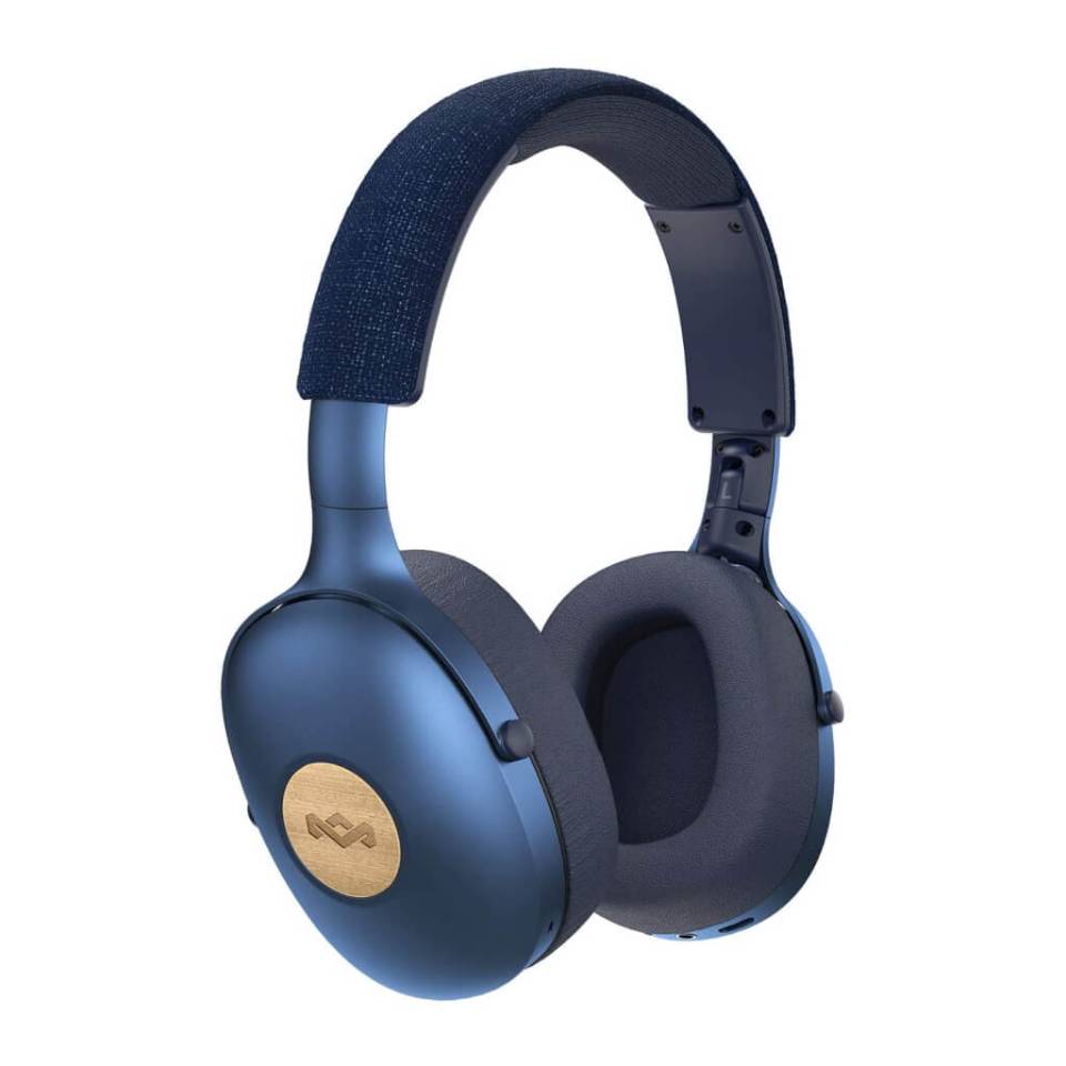 House of Marley Audífonos Diadema Inalámbricos Positive Vibration XL Azul