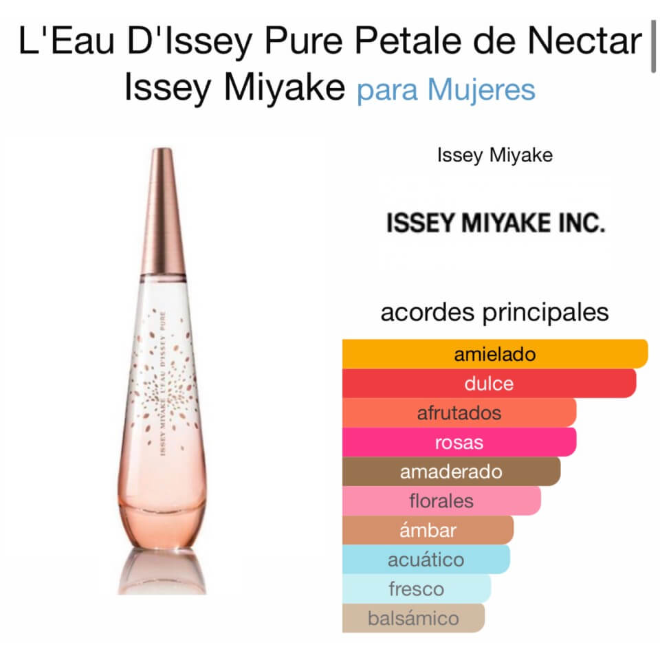 Issey Miyake L'Eau D'Issey Pure Petale de Nectar 90 ml - Imagen 2