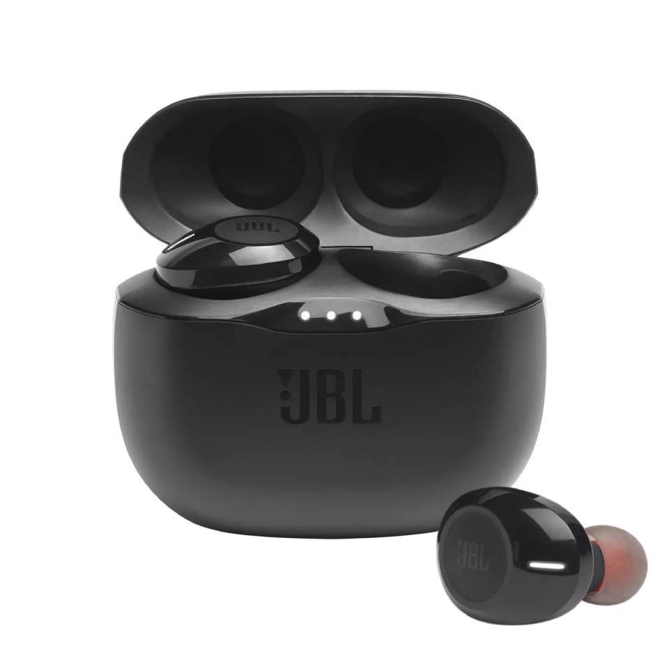 JBL Audífonos Inalámbricos Tune True Wireless 125TWS Negro