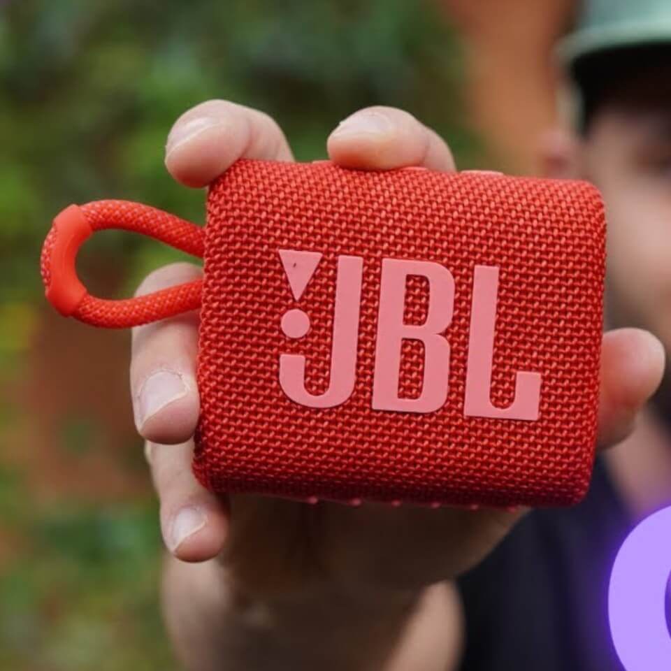 JBL Parlante portátil Go 3 - Rojo - Imagen 3