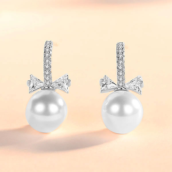 Aretes Lazo Resplandeciente - Imagen 2
