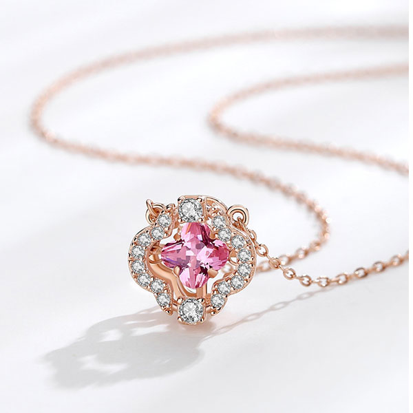 Collar Destello Rosa - Imagen 2