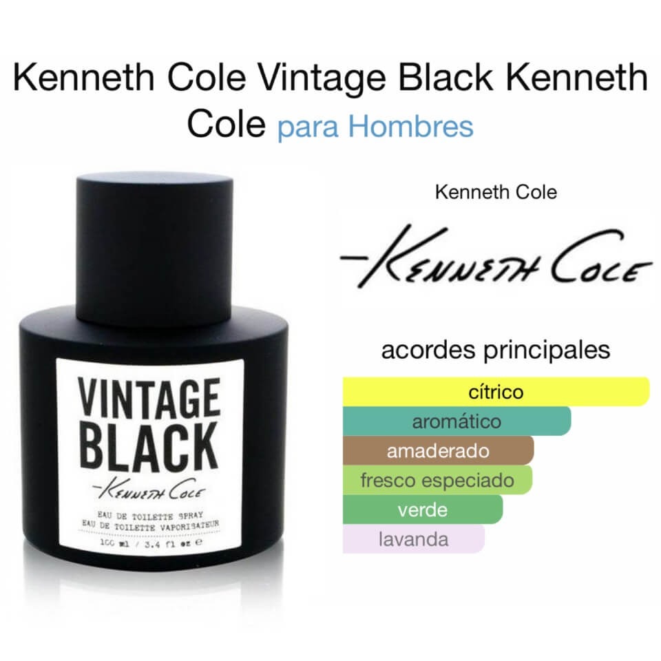 Kenneth Cole Vintage Black 100 ml - Imagen 2