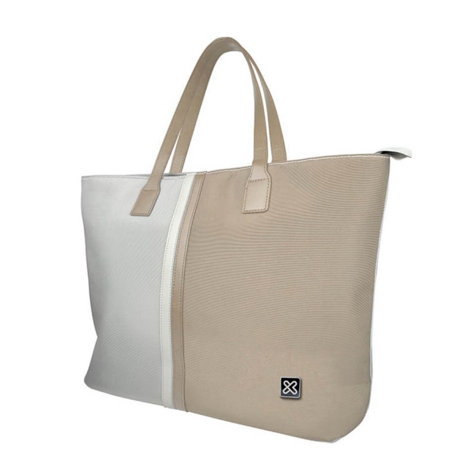 Klip Xtreme Bolso Capri para laptop - 15.6" - Beige/Blanco