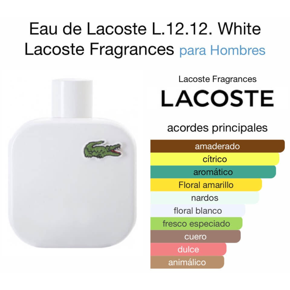 Lacoste Eau de Lacoste L.12.12. White 175 ml - Imagen 2