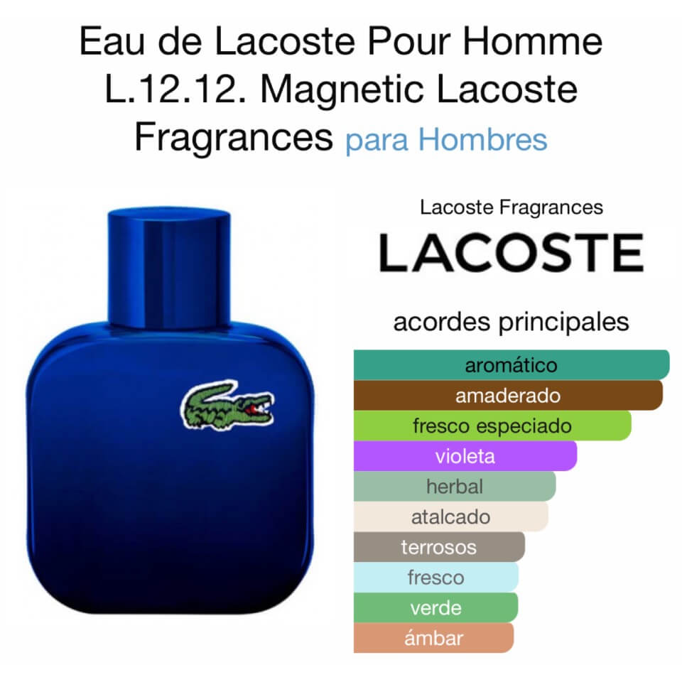 Lacoste Eau de Lacoste L.12.12. Magnetic 175 ml - Imagen 2