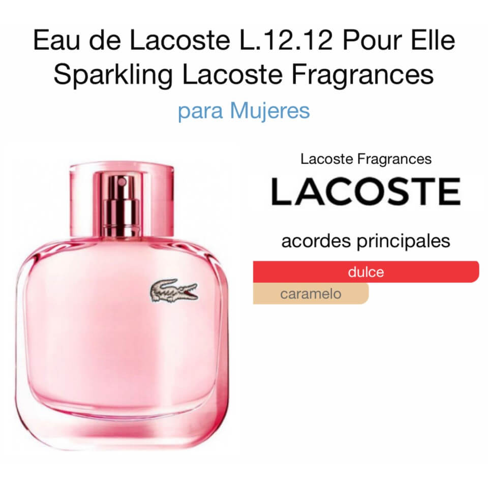 Lacoste Eau de Lacoste L.12.12 Pour Elle Sparkling 90 ml - Imagen 2